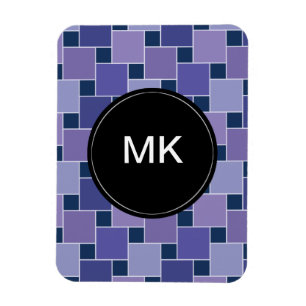 Amethyst Squares Magnet