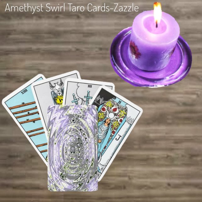 Amethyst Swirl Taro Cards (Creator Uploaded)