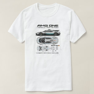 "AMG ONE - F1 for the Road T-Shirt   1049HP Hybrid