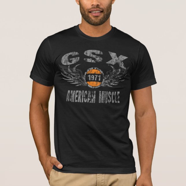 amgrfx - 1971 Buick GSX T-Shirt (Front)