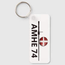 AMHE logo poster from 74