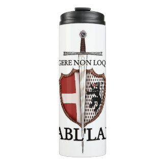 AMHE logo poster from 74 Thermal Tumbler