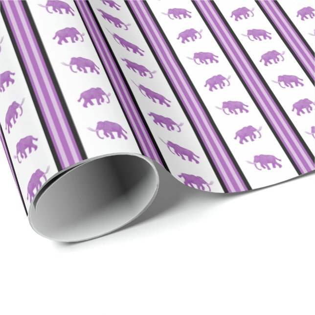 Amherst College Mammoths Wrapping Paper (Roll Corner)