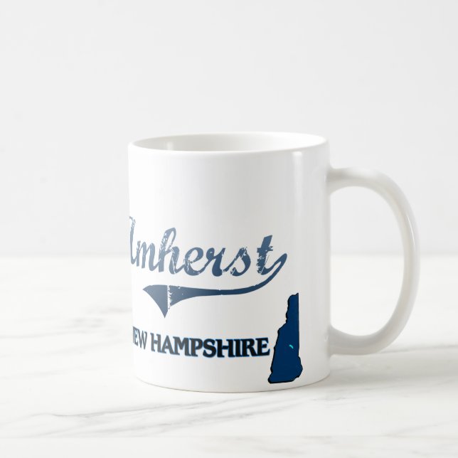 Amherst New Hampshire City Classic Coffee Mug (Right)
