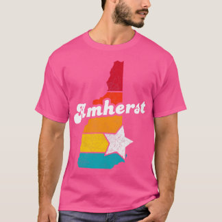 Amherst New Hampshire Vintage Distressed Souvenir T-Shirt