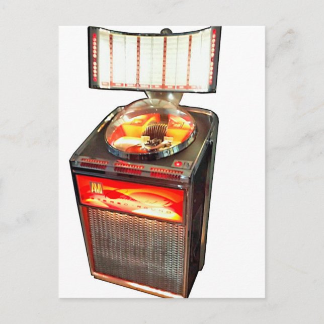 AMI Continental 2 Jukebox Postcard (Front)