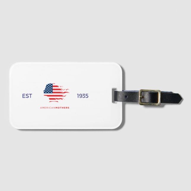 AMI Luggage Tag - Est 1935 (Front Horizontal)
