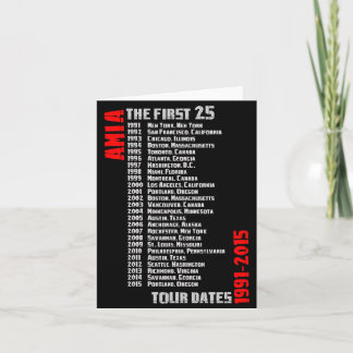 AMIA 25th Anniversary: Greeting Cards