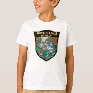 Amicalola Falls State Park Georgia Vintage  T-Shirt