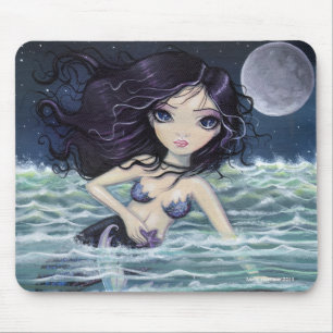 Amid the Soft Sea Mermaid Mousepad