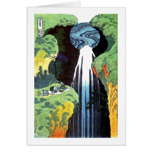 Amida Waterfall, Hokusai Japanese Fine Art