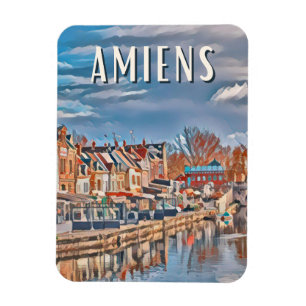 Amiens Photo Vintage Magnet
