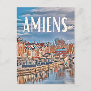 Amiens Photo Vintage Postcard