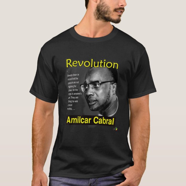 AMILCAR CABRAL REVOLUTION T-Shirt (Front)