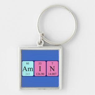 Amin periodic table name keyring