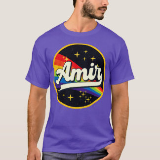 Amir Rainbow In Space Vintage Style T-Shirt