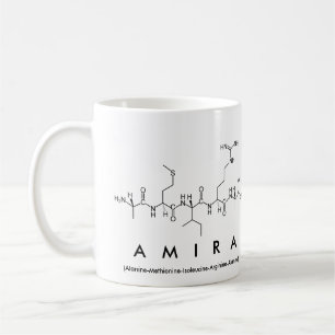 Amira peptide name mug