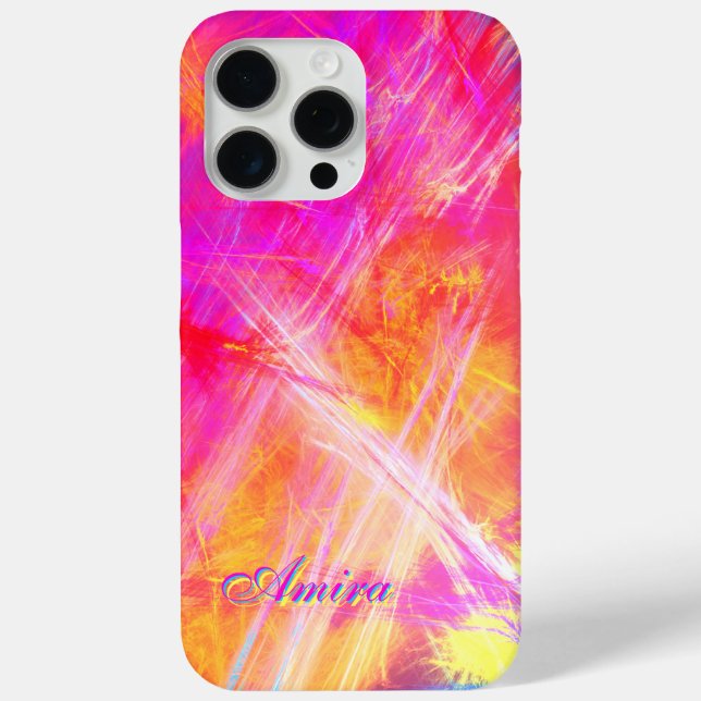 Amira - Personalise Your Own Name, Multi-Coloured Case-Mate iPhone Case (Back)