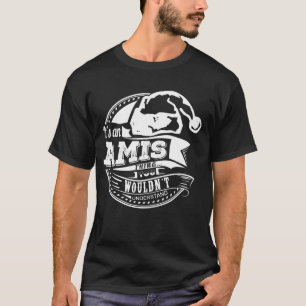 Amis- Hat Xmas Personalised Name T-Shirt