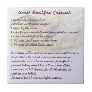 Amish Breakfast Casserole Tile