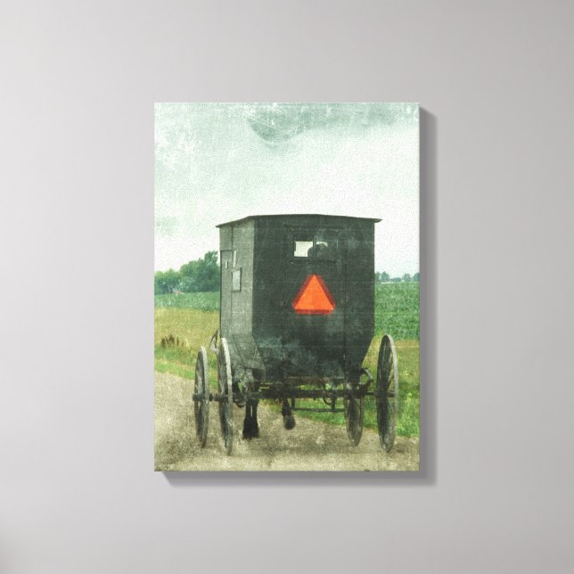 Amish Canvas Print (Front)