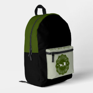 Amish Country - Pennsylvania Paradise Of Amish 1 Printed Backpack