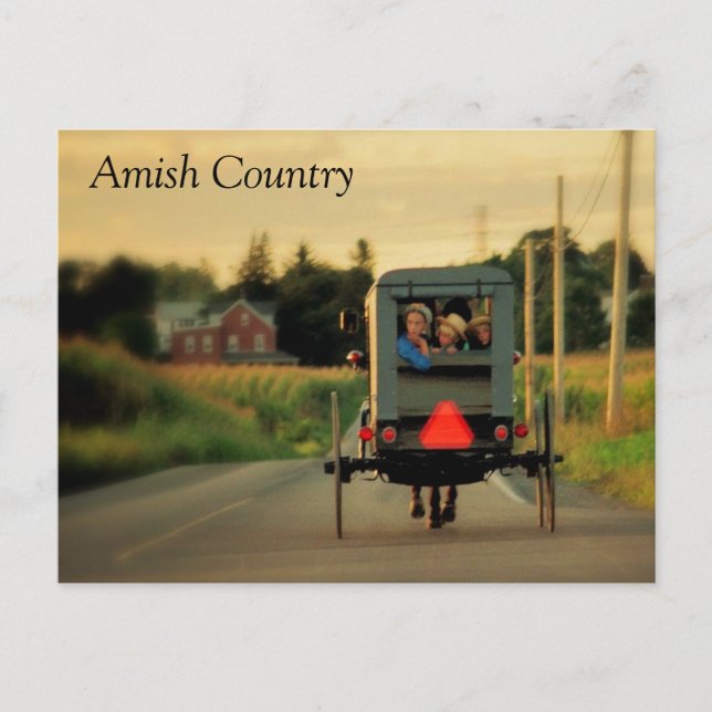 Amish Country Postcard (Front)