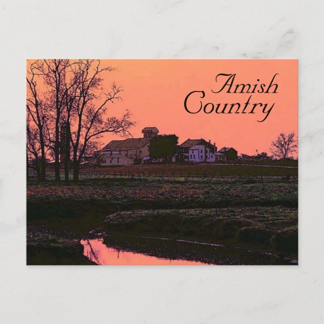 Amish Country Postcard (Front)