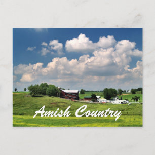 Amish Country Postcard