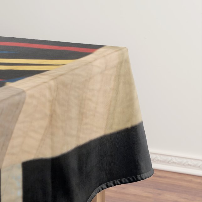 Amish Crazy Quilt by Lydia Beachy Tablecloth (In Situ)