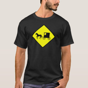 Amish Crossing Sign Classic T-Shirt