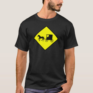 Amish Crossing Sign Classic T-Shirt