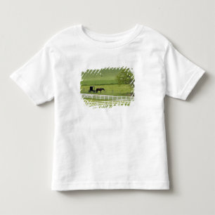 Amish farm with horse and buggy near Berlin, Toddler T-Shirt