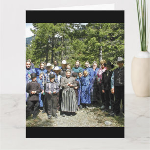 AMISH FUNNY BIG BIRTHDAY GREETING CARD