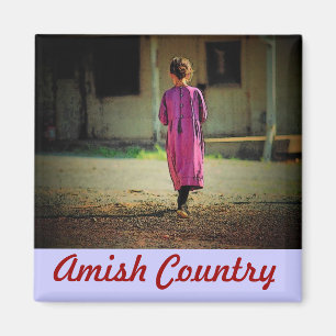 Amish Girl Magnet
