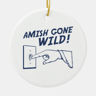 Amish Gone Wild! Ceramic Tree Decoration