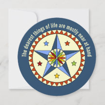 Amish - Hex Sign Stars - GOOD LUCK 1