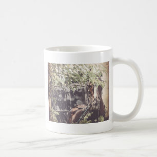 Amish Horse and Buggy in the Shade Coffee Mug