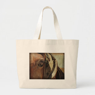 Amish Horse Eye Large Tote Bag