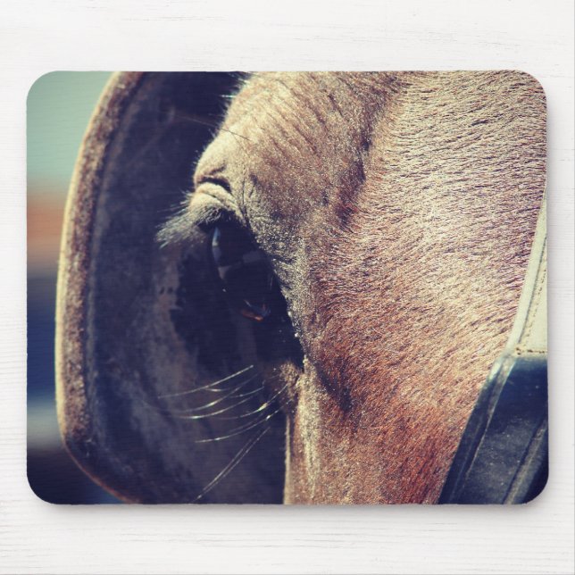 Amish Horse Mouse Mat (Front)
