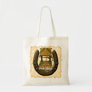 Amish Horseshoe Wishing Well tote bag