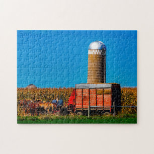 Amish  Indiana. Jigsaw Puzzle