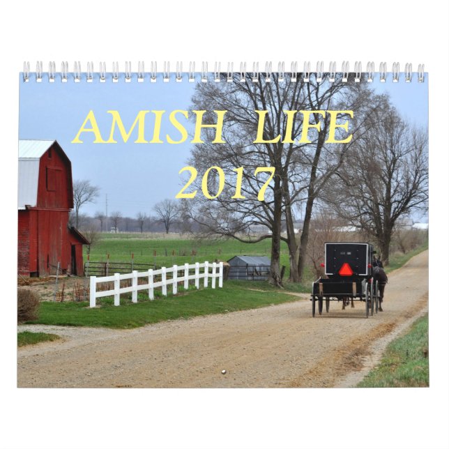 AMISH LIFE 2017 CALENDAR (Cover)