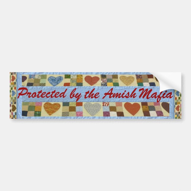 Amish Mafia Protection! Bumper Sticker! Bumper Sticker (Front)