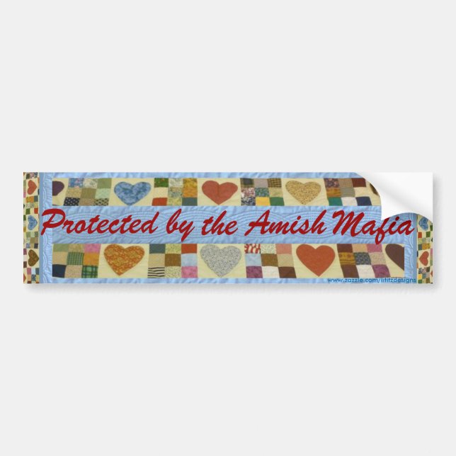 Amish Mafia Protection, Bumper Sticker! Bumper Sticker (Front)