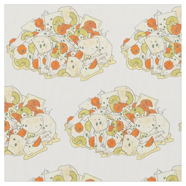 Amish PA Dutch Pennsylvania Style Chicken Pot Pie Fabric (Close Up)