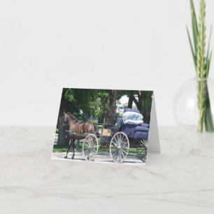 Amish Recliner Notecard