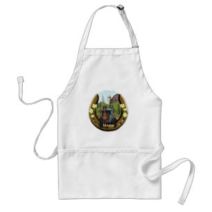 Amish Road Trip apron