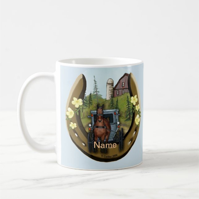 Amish Road Trip  mug (Left)