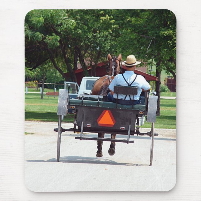Amish Travel Mouse Mat (Front)